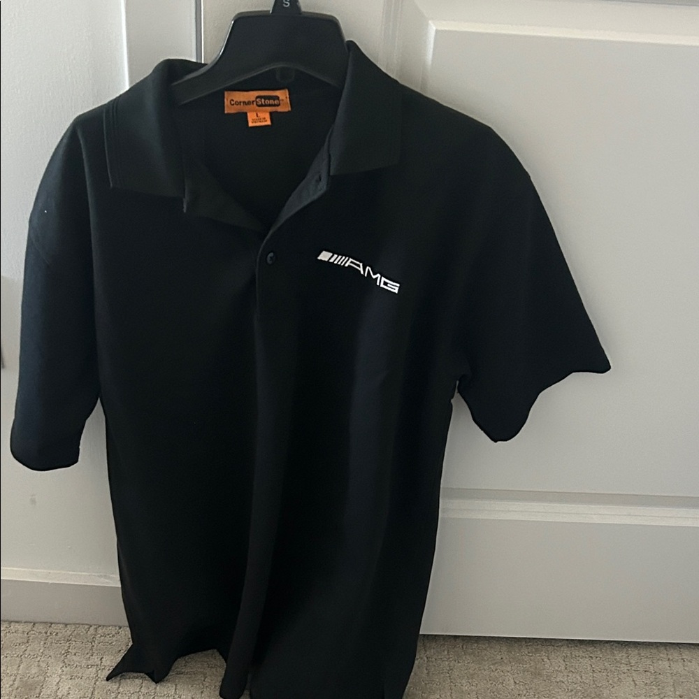 Cutter & Buck Black Polo Shirt with Logo